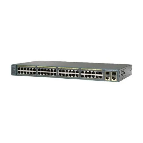 WS-C2960-48PST-L | Catalyst 2960 48 10/100 PoE + 2 1000BT +2 SFP LAN Base Image 